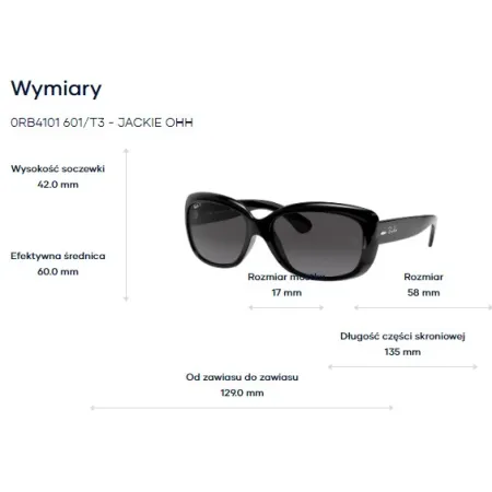 Ray-Ban 0RB4101 - 642/A5  Jackie ohh